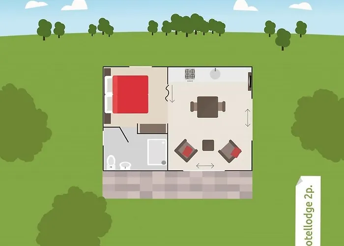 4-persoons Familielodge Apartamento Voorthuizen