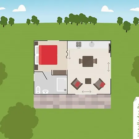 4-persoons Familielodge Appartement Voorthuizen